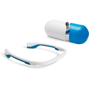 AYO Circadian Light Therapy Glasses and Charging Case