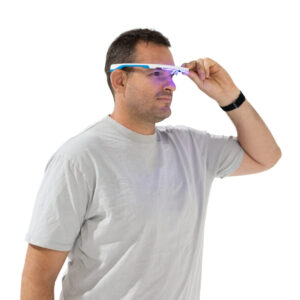 AYO Circadian Light Therapy Glasses and Charging Case